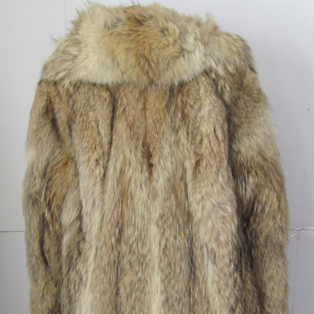Full Length Fur Jacket Red Fox Long Coat Luxurious - Picture 2 of 7